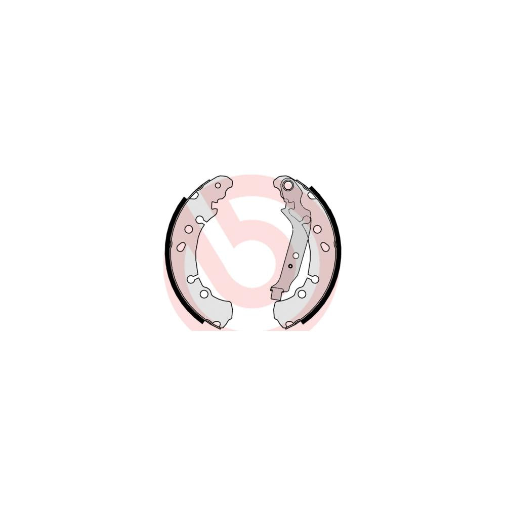Set saboti frana mana Brembo S 83 513