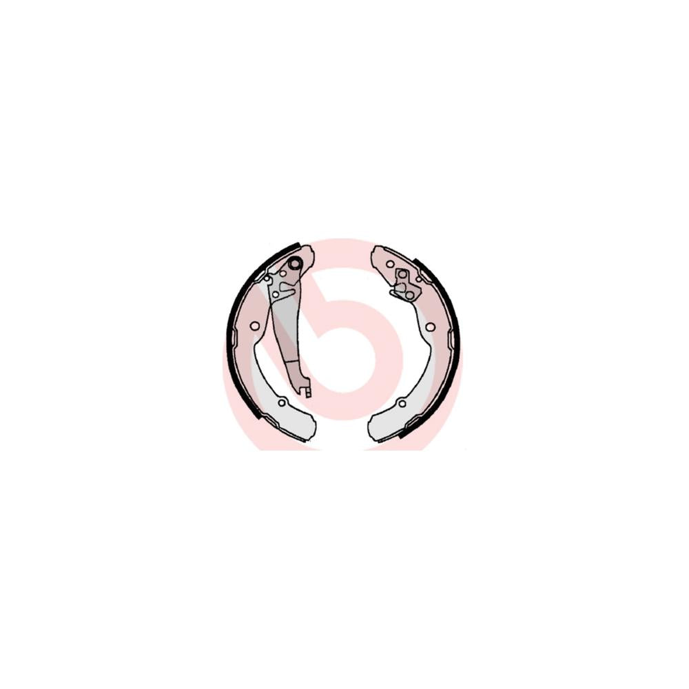 Set saboti frana Brembo S 85 516