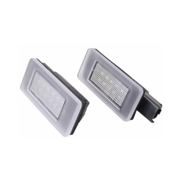 Set 2 lampi LED numar inmatriculare Peugeot Citroen DS Canbus