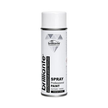 Vopsea spray alb clasic mat (ral 9003) 400ML Brilliante 01425