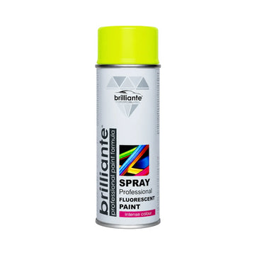 Vopsea spray fluorescenta galben 400 ml Brilliante 10533
