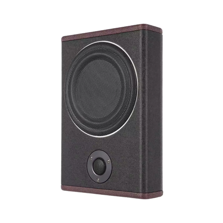 Subwoofer auto activ slim 8 inch sub scaun 12V 600W bass reglabil