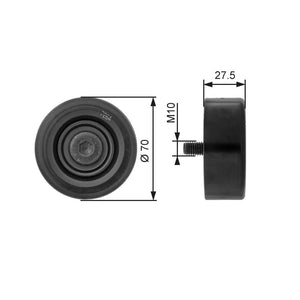 Rola ghidare curea transmisie Gates T36206