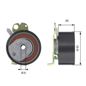 Rola intinzatoare Gates T43050