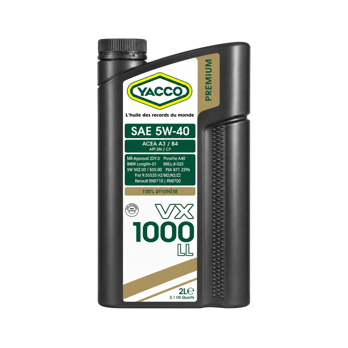 Ulei motor Yacco VX 1000 LL SAE 5W40
