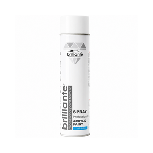 Spray Vopsea Acrilica Alba Brilliante Professional Fast Drying
