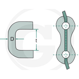 Zale blocare lanturi Siloking