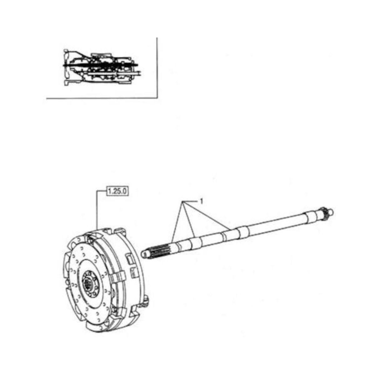 Ax priza putere Fiat 5176754