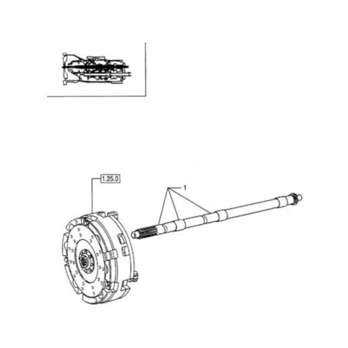 Ax priza putere Fiat 5115040