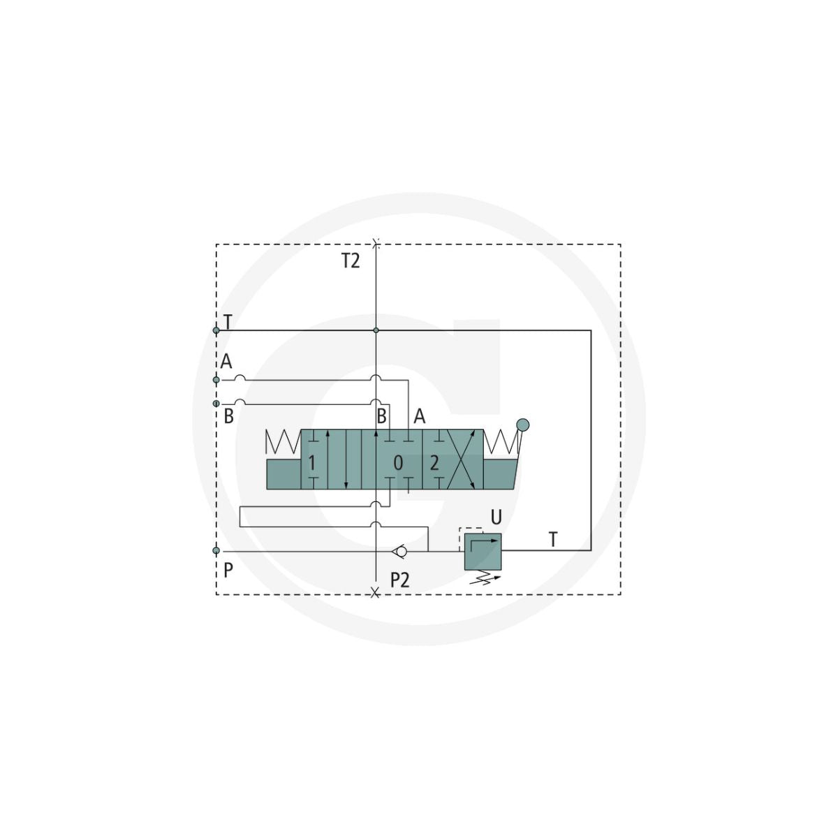 Distribuitor hidraulic BM 40 1 GU MO A1 T