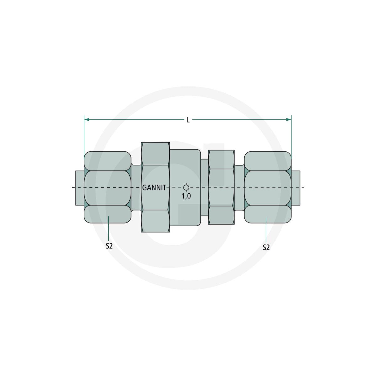 Supapa de retinere RV M 12L