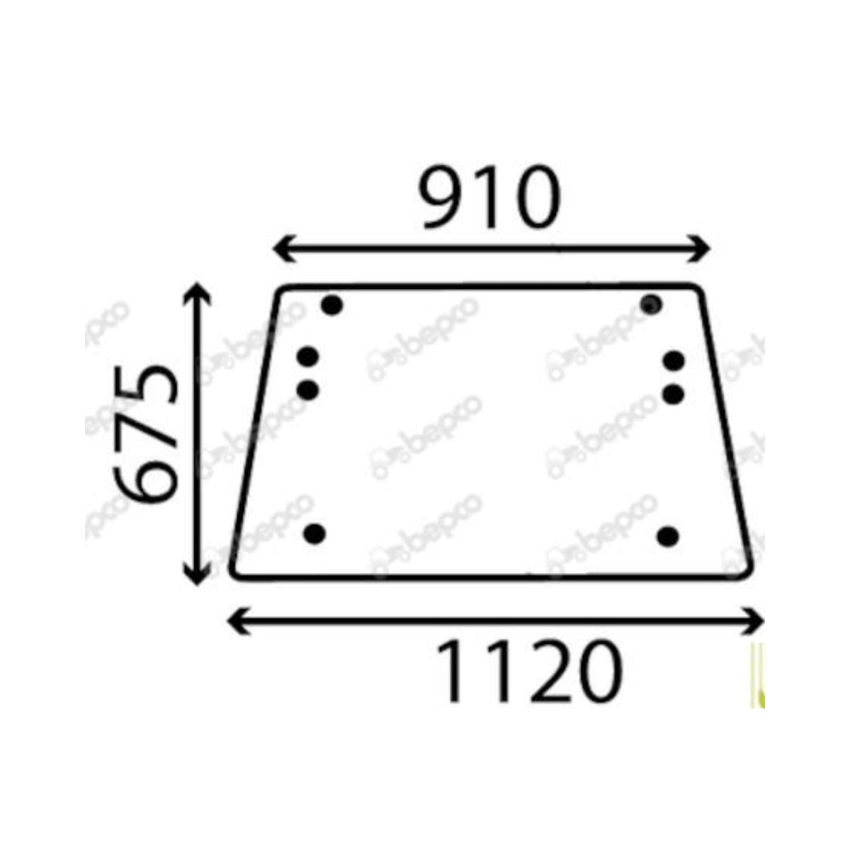 Geam Fiat 9960861