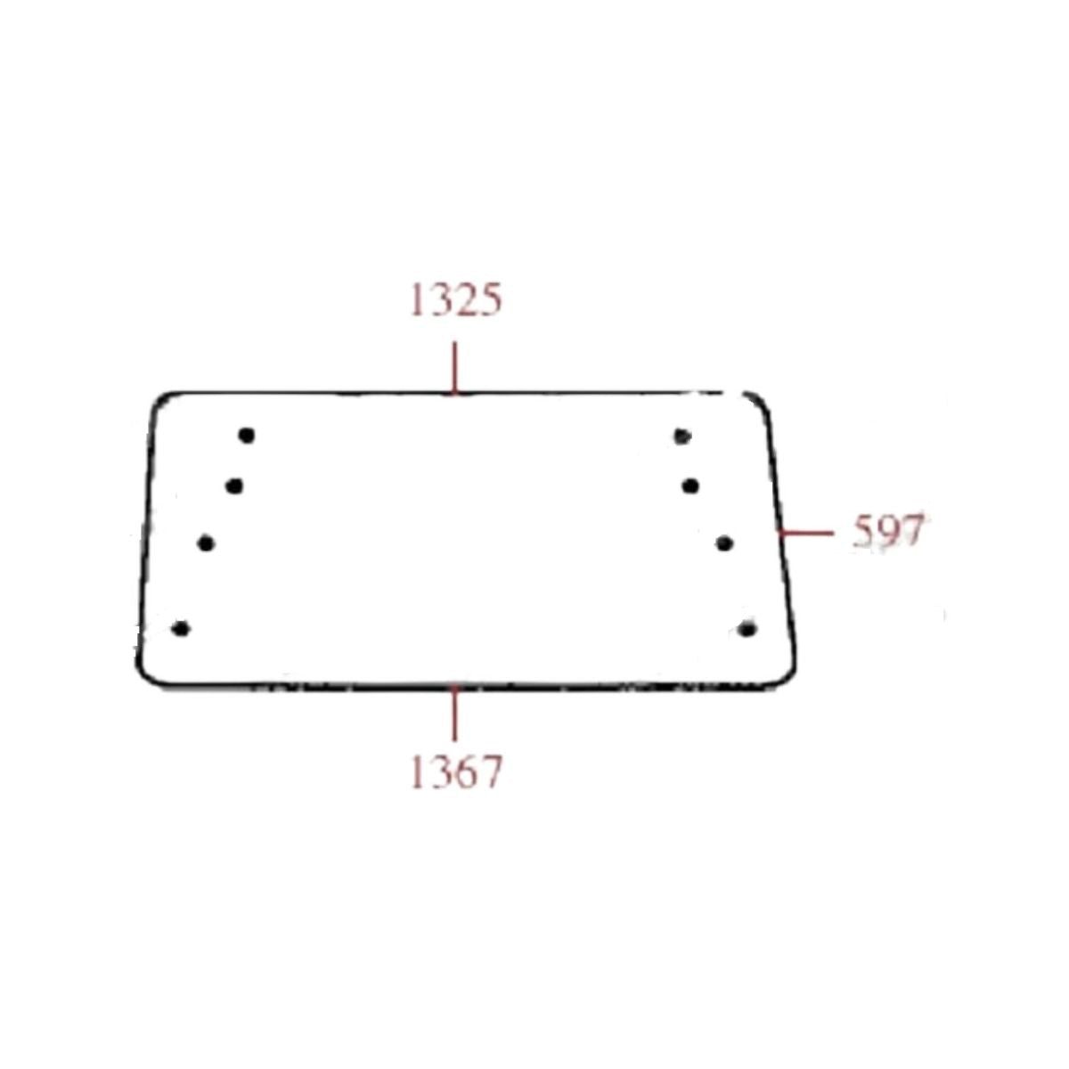 Geam spate Fiat Ford 5130388