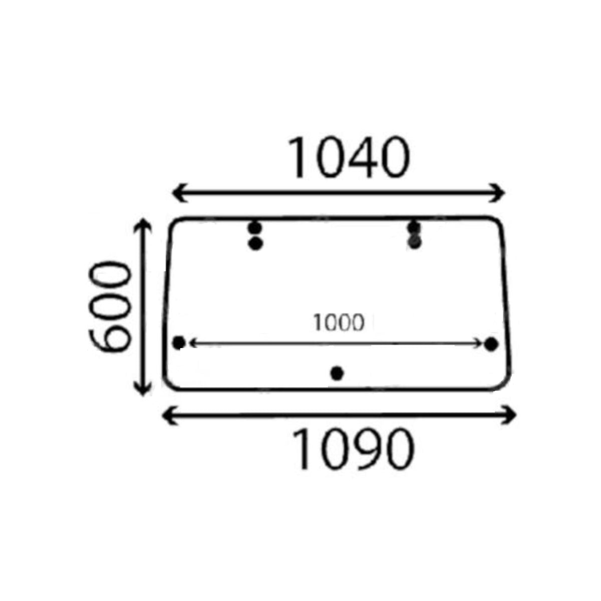 Geam spate Fiat 5108627