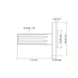 Ax priza putere Deutz-Fahr 7700027578