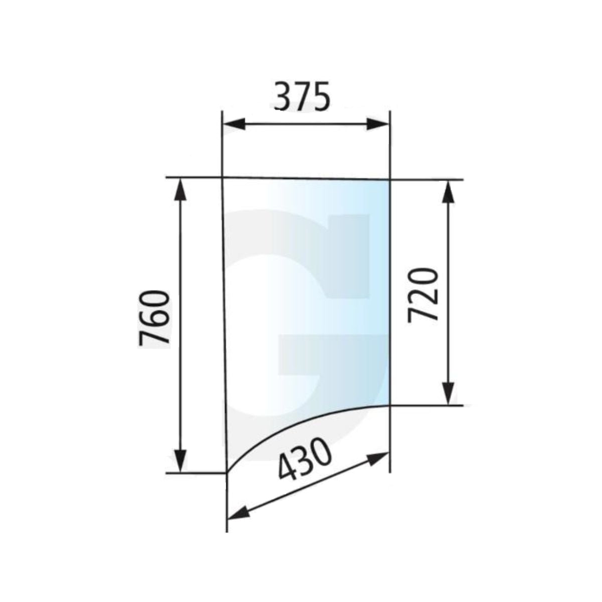 Geam lateral stanga sau dreapta spate 0.009.7703.0/10