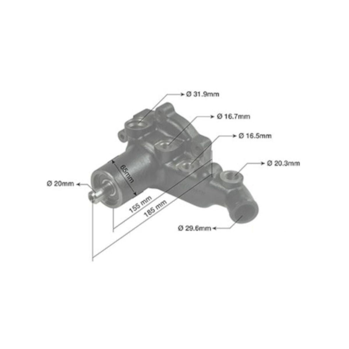 Pompa apa Deutz Fahr V836764215