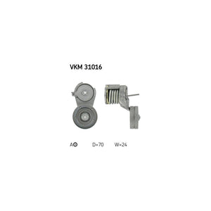 Rola intinzator curea transmisie SKF VKM 31016