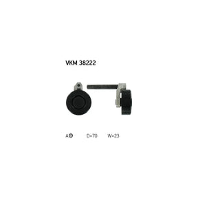 Rola intinzator curea transmisie SKF VKM 38222