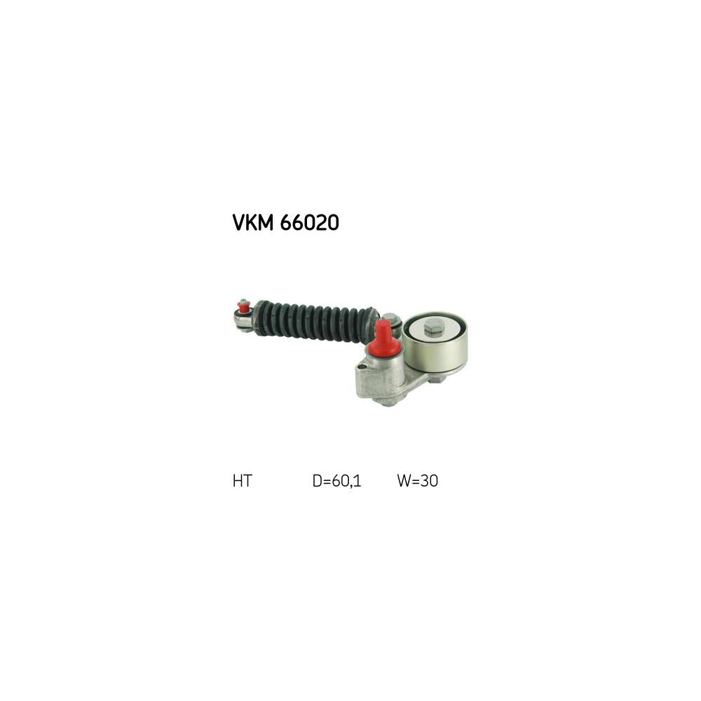 Rola intinzator curea transmisie SKF VKM 66020