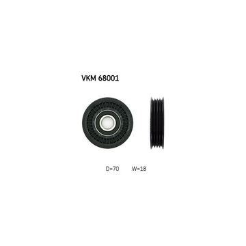 Rola ghidare curea transmisie SKF VKM 68001