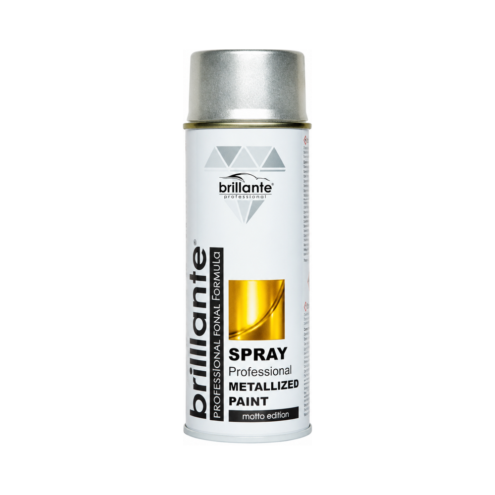 Spray vopsea gri metalizata Brillante 400ml