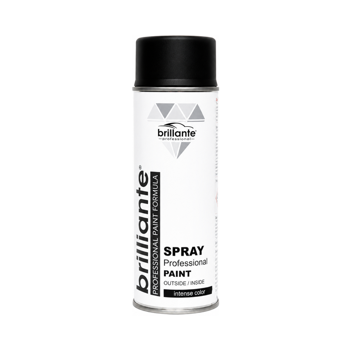 Spray vopsea negru mat RAL 9005 Brillante 400ml