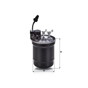 Filtru combustibil Mann-filter WK 11 025 – imagine 2
