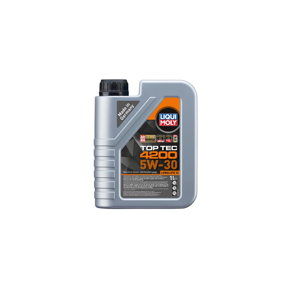 Liqui Moly top tec 4200 5W-30- Vw 504 00/507 00 (3706)- 1L 8972