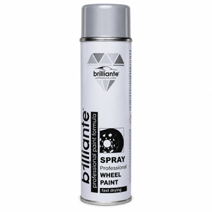Vopsea spray pentru jante argintiu 600 ml Brilliante