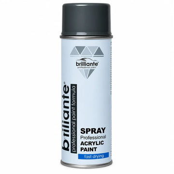 Vopsea spray gri inchis (ral 7037) 400 ml Brilliante 10519