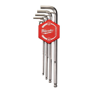 Set chei imbus hex 1.5-10mm, 9buc Milwaukee 4932478621