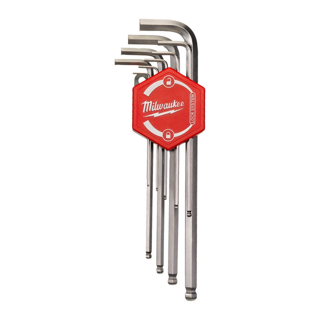 Set chei imbus hex 1.5-10mm, 9buc Milwaukee 4932478621