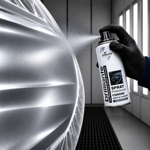 Spray vopsea crom argintiu auto 400 ml brilliante