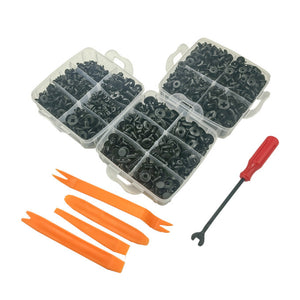 Set de 620 Cleme Plastic + 5 unelte Carg Carguard SCA002 – imagine 2