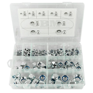 Set piulite autoblocante 228 piese Jbm 52029