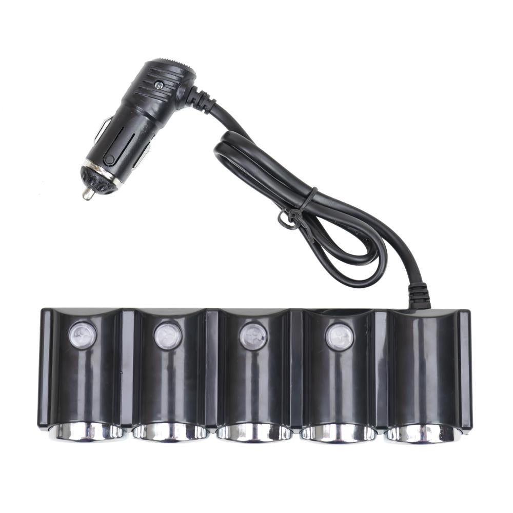Incarcator auto Pni lighter 04 cu 4 iesiri bricheta 12V/24V si 2 iesiri USB (1A), indicator LED PNI-SBR04