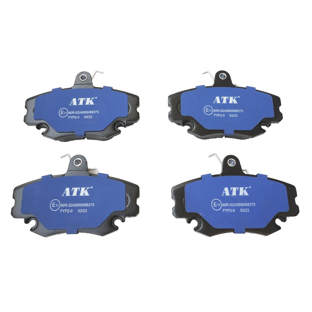 Set placute frana frana fata (fara accesor) ATK Autotechnik ATK 08.01.003