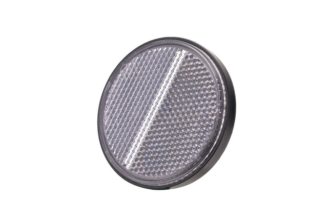 Catadioptru rotund cu suruburi 60 mm Alb Runkit RKDI12