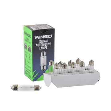 Bec Halogen Winso 12V C10W 10W SV8.5 T11x41 713220