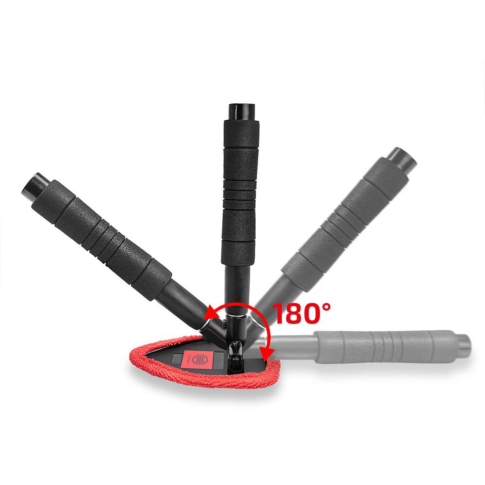 Curatitor parbriz premium aluminiu extensibil 33-50CM cu microfibra Heyner 407630