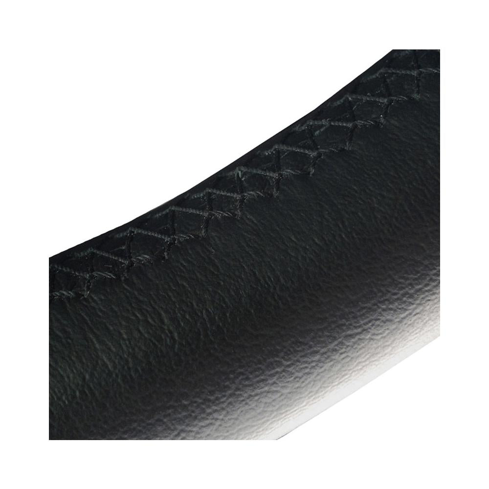 Husa volan cu snur piele naturala negru 37-38 cm Umbrella 45614