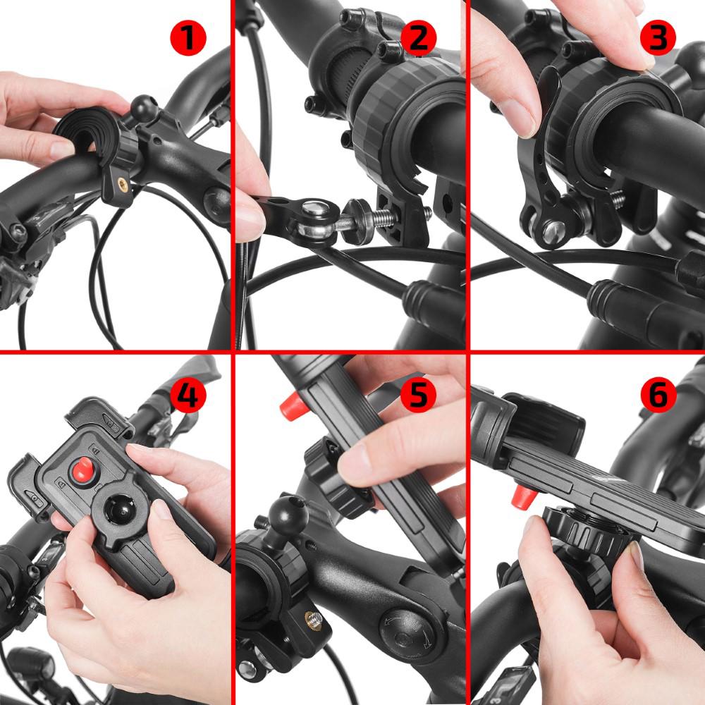 Suport telefon pentru bicicleta Heyner 511840