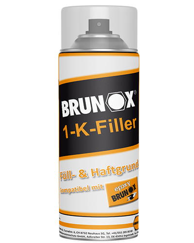 Spray primer vopsire Brunox 1-K Filler 400ml 789700010 – imagine 2