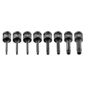 Set tubulare impact, Torx, 8 piese, CrMo, 1/2'' Neo Tools 8712 – imagine 2