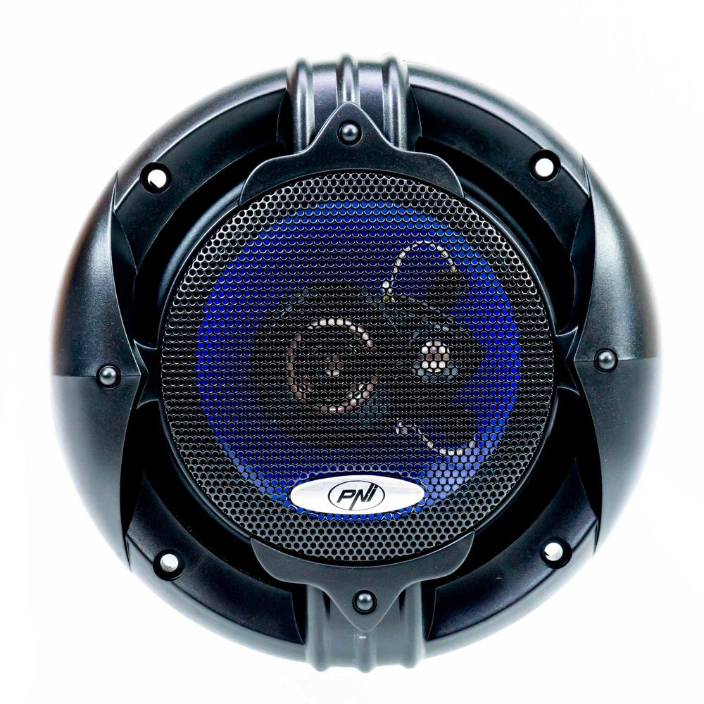 Pachet radio MP3 player auto Pni clementine 8440, 4X45W USB sd aux 12V + set 2 difuzoare auto coaxiale Pni HIFI500, 100W, 12.7 cm PNI-AK005