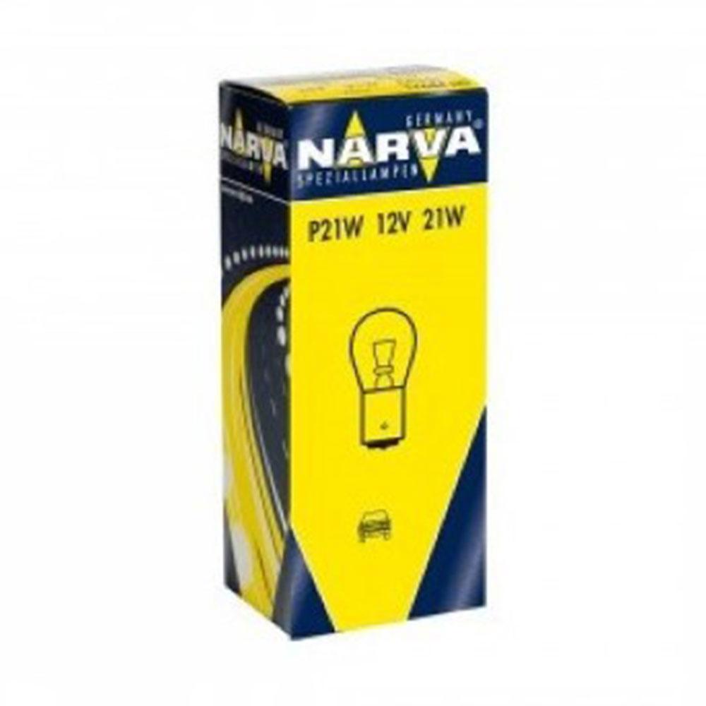 Bec semnalizare 12V P21W set 10 buc Narva 17635