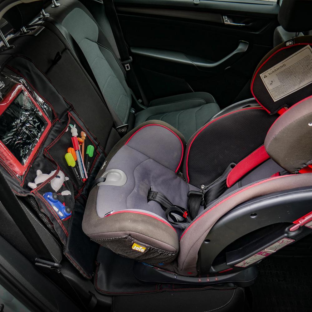 Husa protectie pentru scaun auto copii cu buzunar tableta Mega Drive 24306