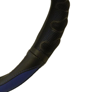 Husa volan piele ecologica albastru 37- 39 cm Umbrella 101422