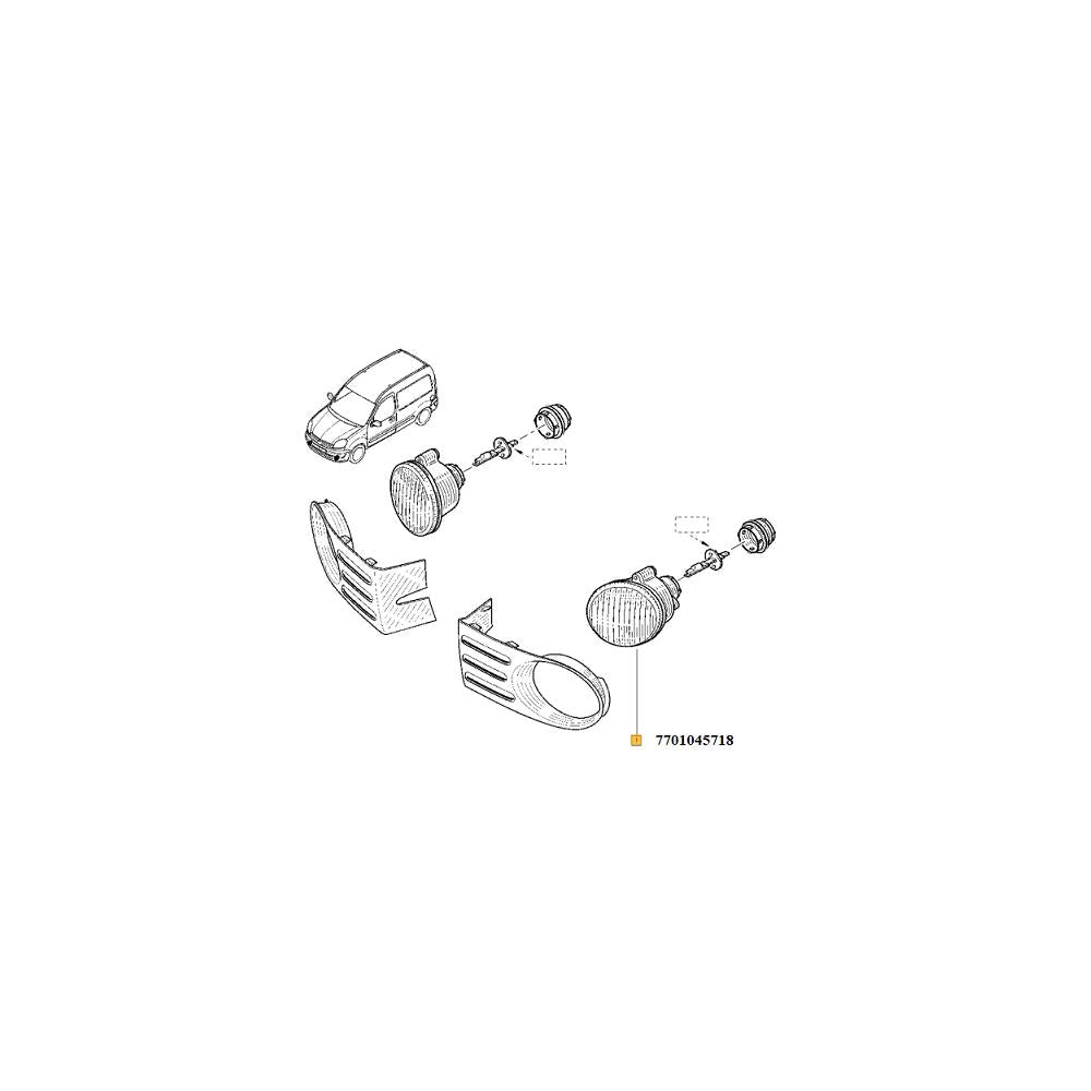 Proiector stg Renault 7701045718